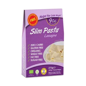 ايت واتر معكرونة لازانيا للرجيم عضوية خالية من الكربوهيدرات 200 جم 5 علب - Eat Water Slim Pasta lasagne 200 g (Pack of 5)