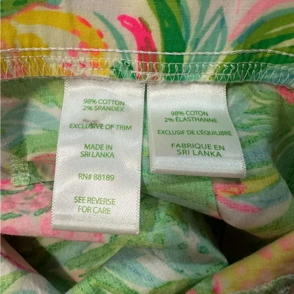 🌴🌸 NWT Lilly Pulitzer Ocean View Shorts - Pear Necessities Print 🌴🌸
