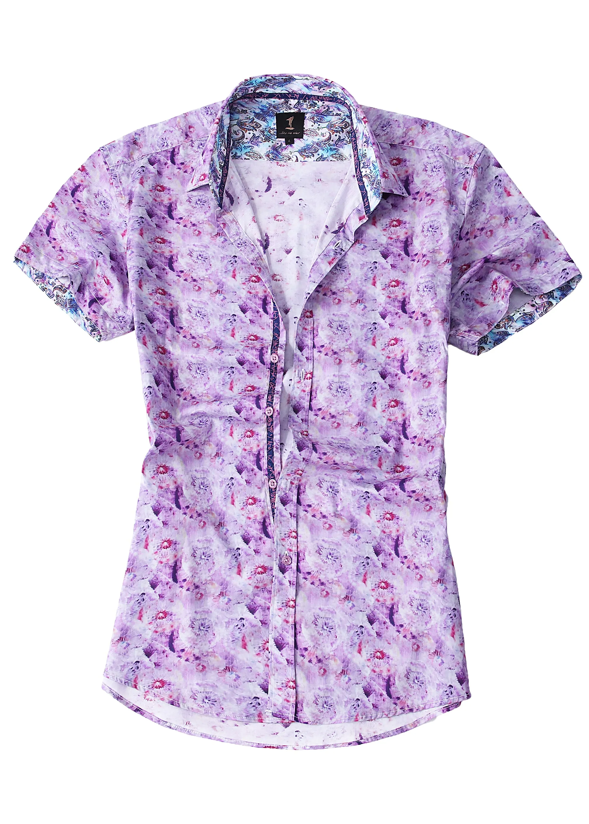 1 Like No Other Aihere Short Sleeve Casual Shirt
