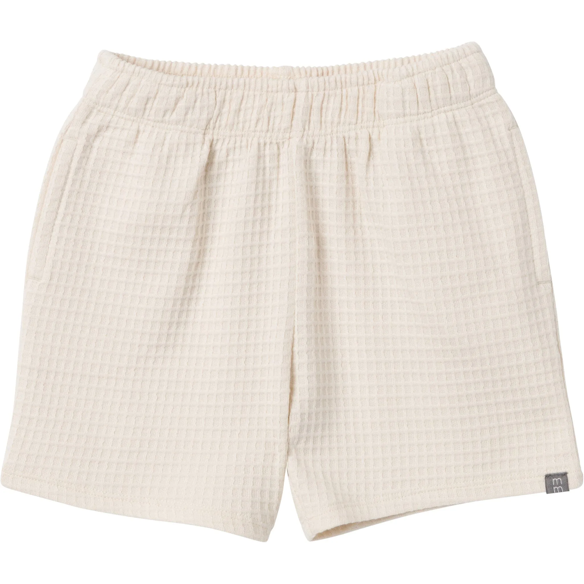 2-Piece Infant & Toddler Boys Beige Button Front Shirt and Shorts Set