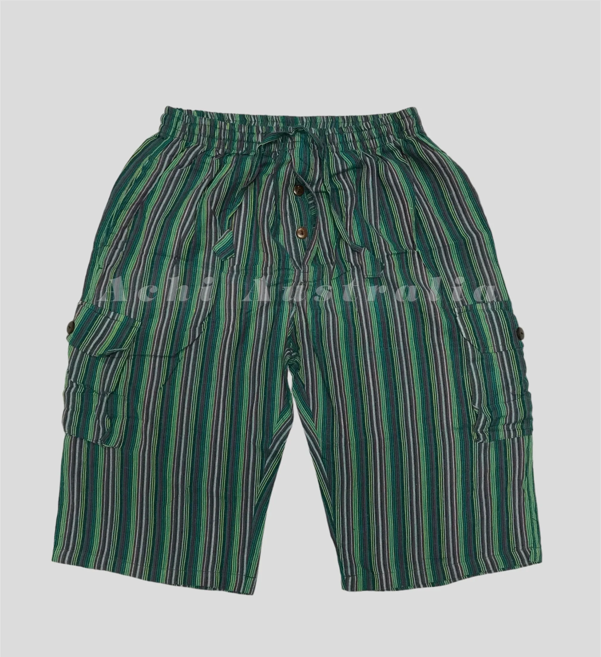 3/4 Cotton Cargo Shorts
