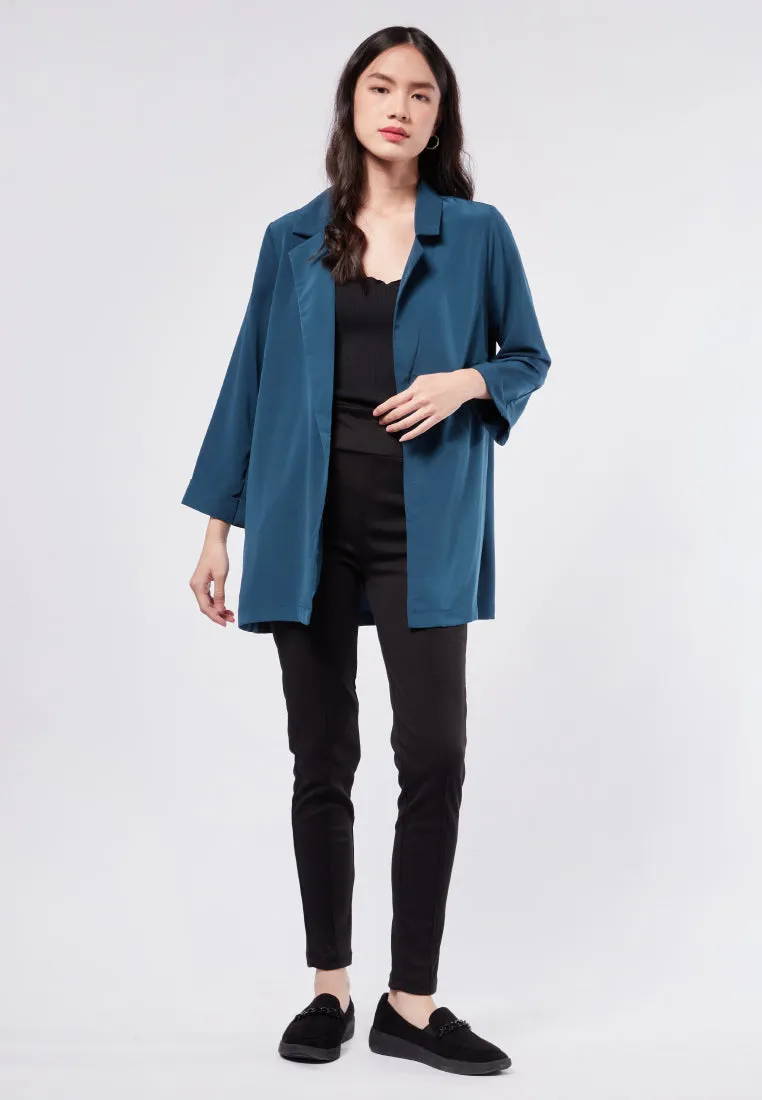 3/4 Sleeve Loose Blazer