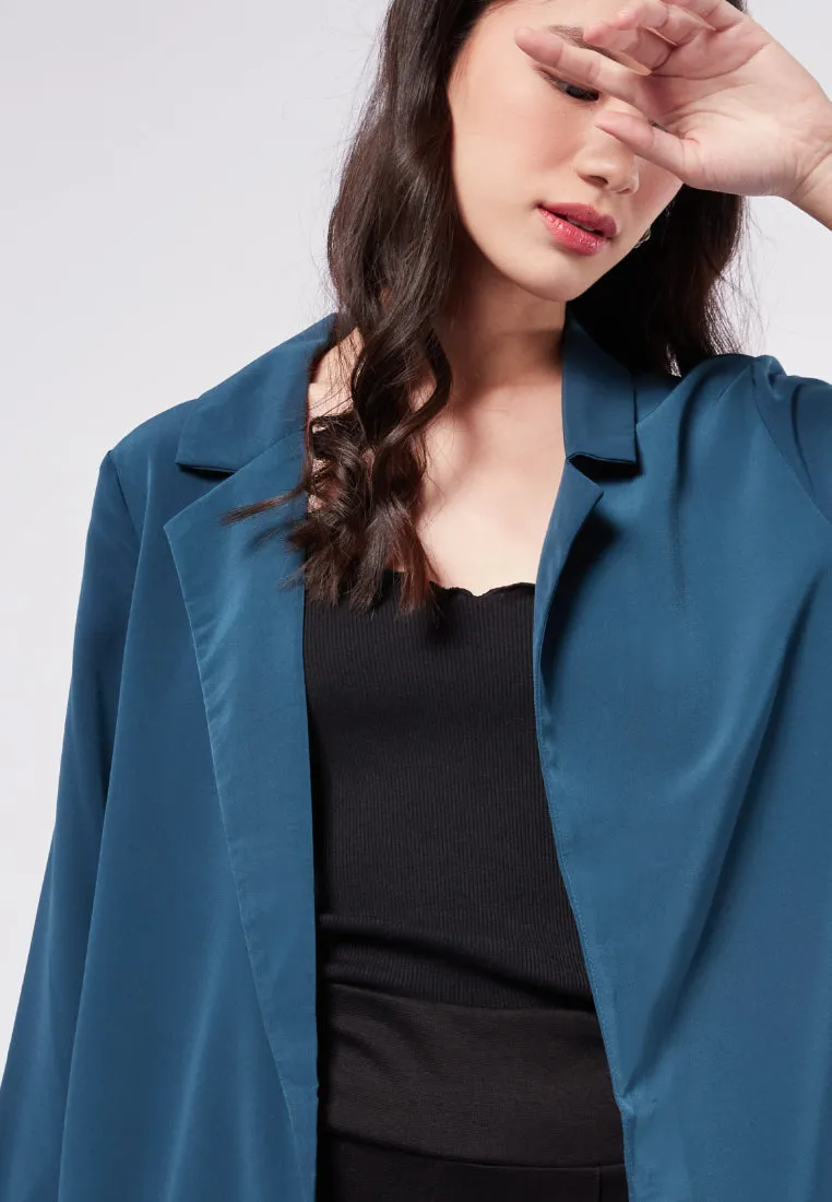 3/4 Sleeve Loose Blazer