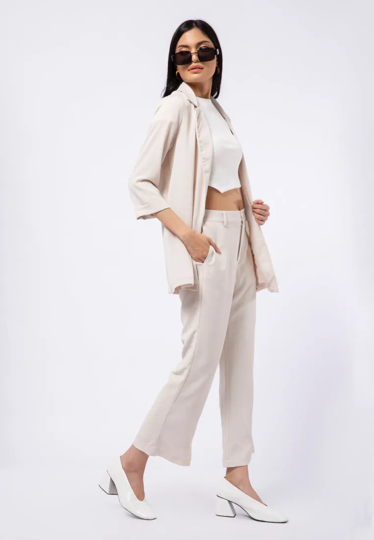 3/4 Sleeve Loose Blazer