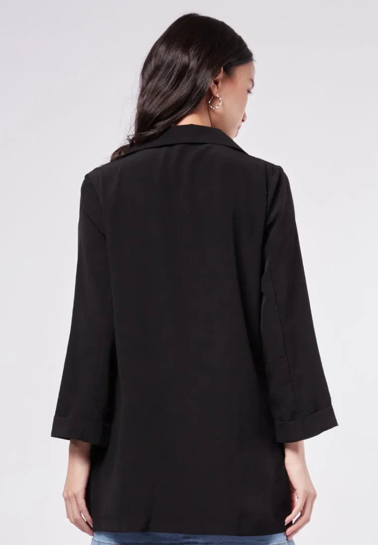 3/4 Sleeve Loose Blazer