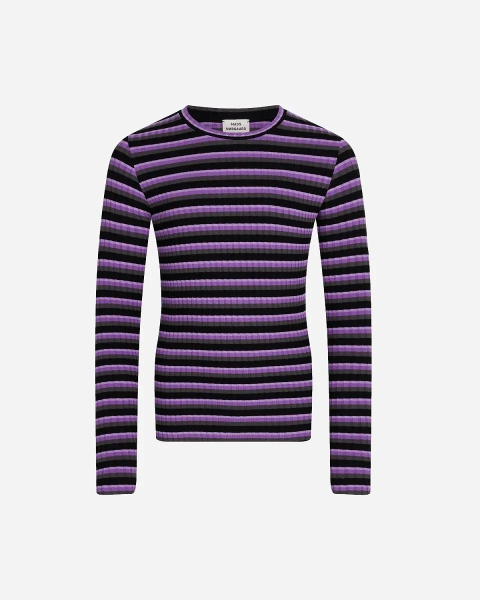 5x5 Stripe Talika Top - Stripe Black
