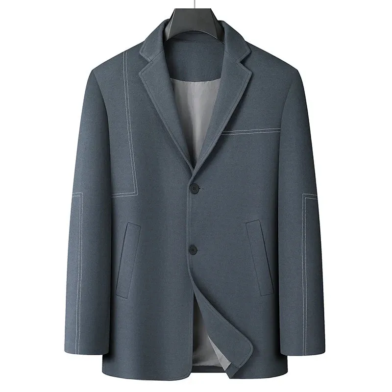 8XL 7XL 6XL 2024 New Design Autumn High End Luxury Brand Blazer Men Classic Black Suits Jackets Oversized Loose Mens Blazers