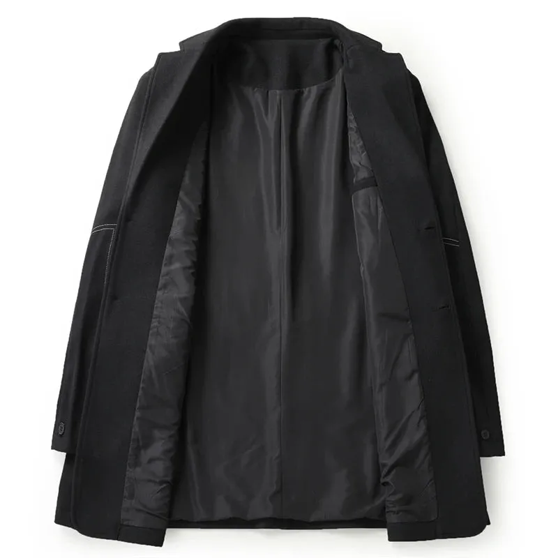 8XL 7XL 6XL 2024 New Design Autumn High End Luxury Brand Blazer Men Classic Black Suits Jackets Oversized Loose Mens Blazers