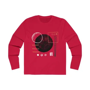 ABSTRACT 1 <br>men's long sleeve <br>crew tee