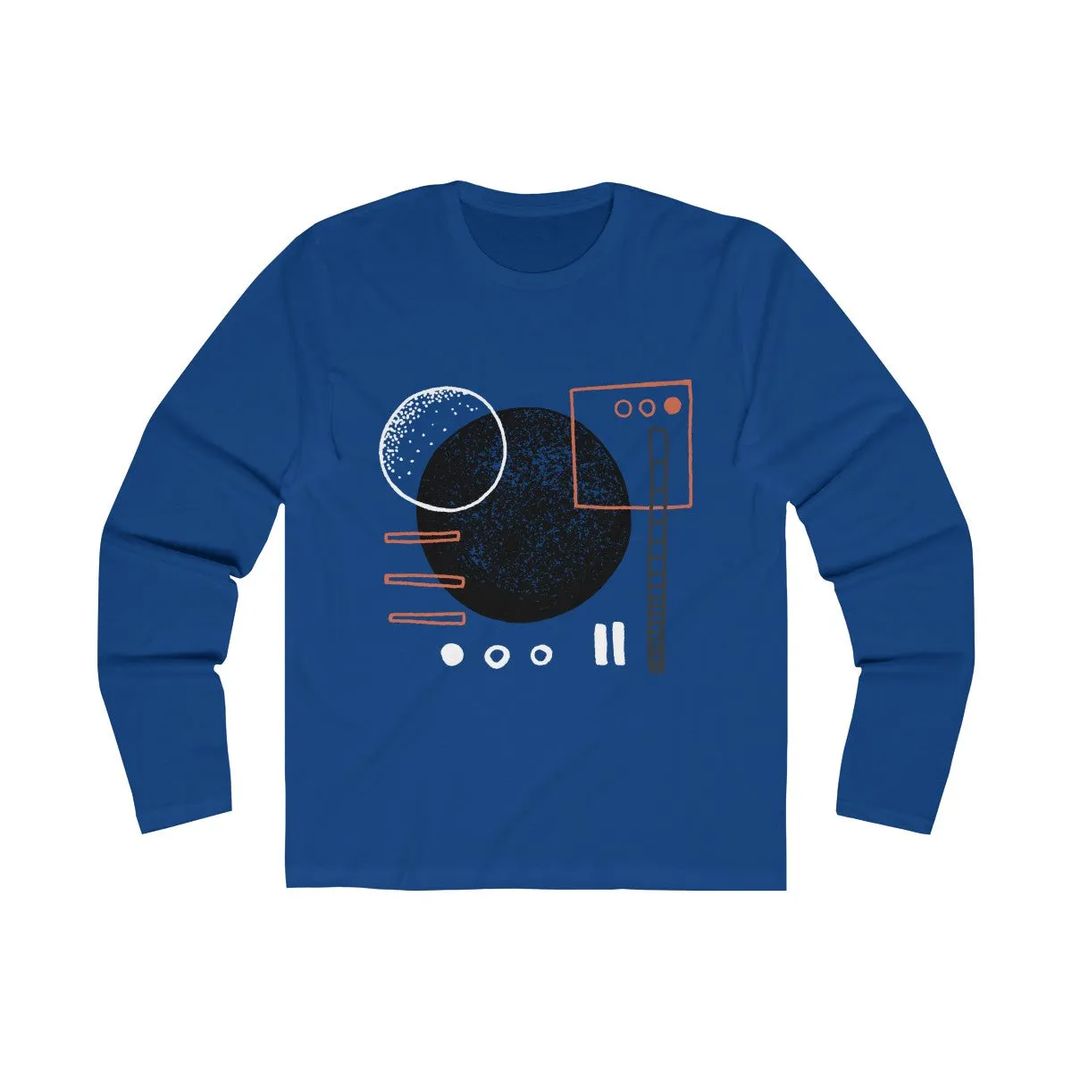 ABSTRACT 1 <br>men's long sleeve <br>crew tee
