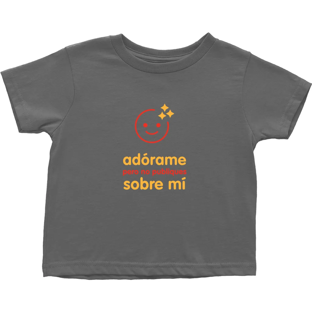 Adore me Toddler T-Shirts (Spanish)