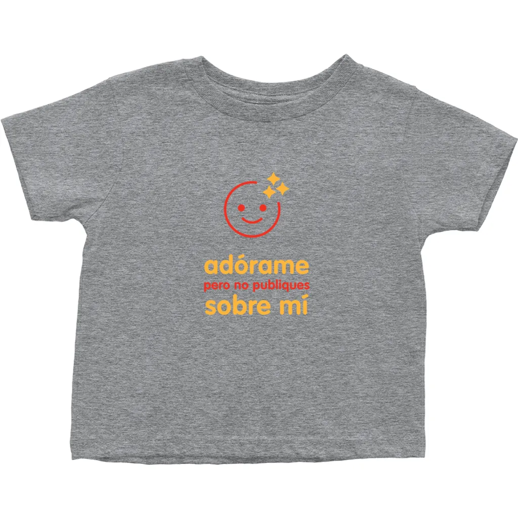 Adore me Toddler T-Shirts (Spanish)