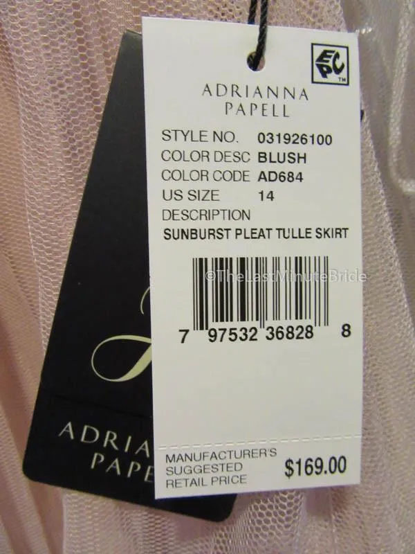 Adrianna Papell 031926100/120 size 14
