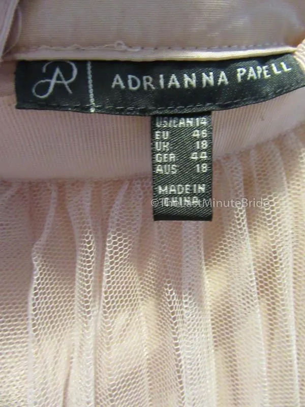 Adrianna Papell 031926100/120 size 14