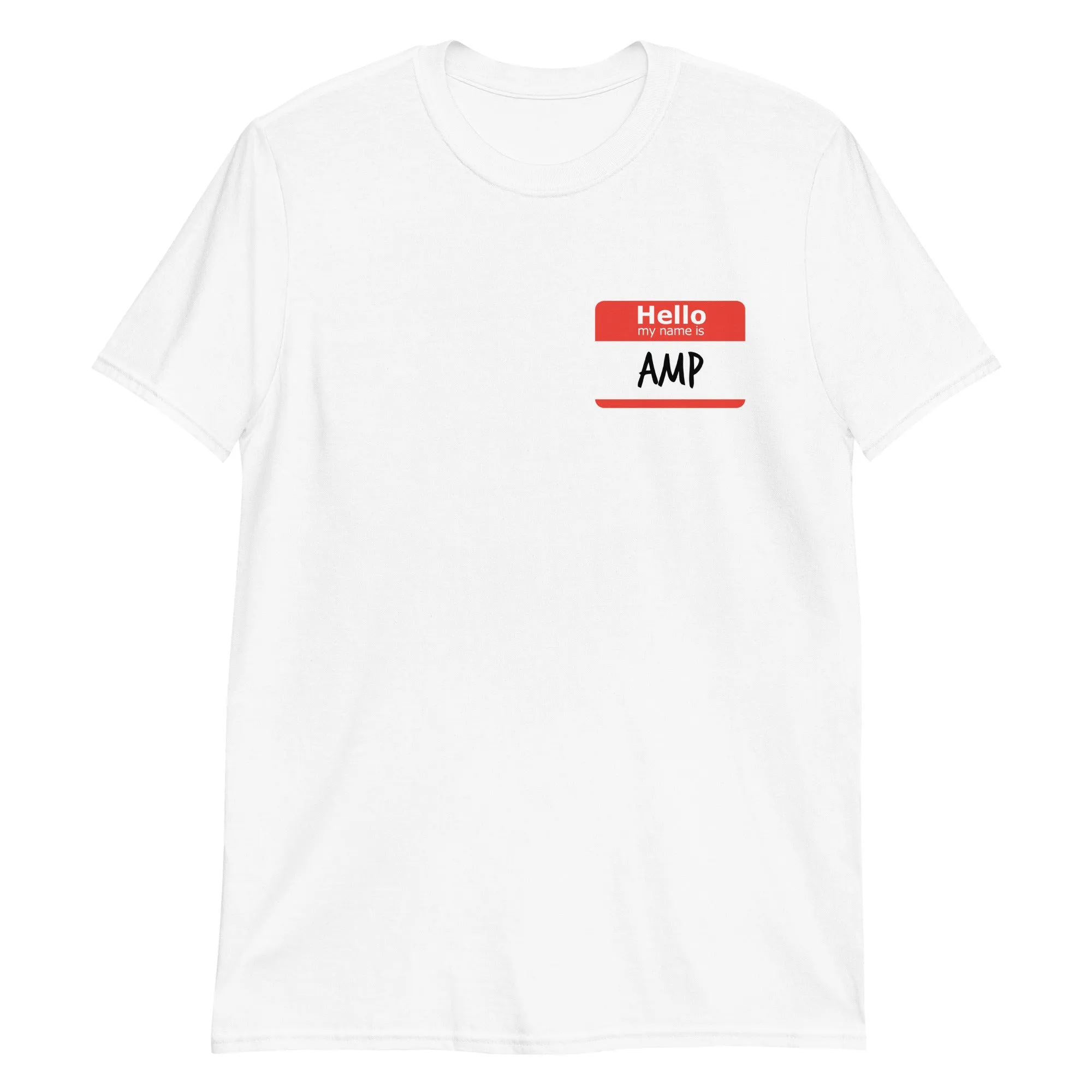 AMP Token Hello QR T-Shirt