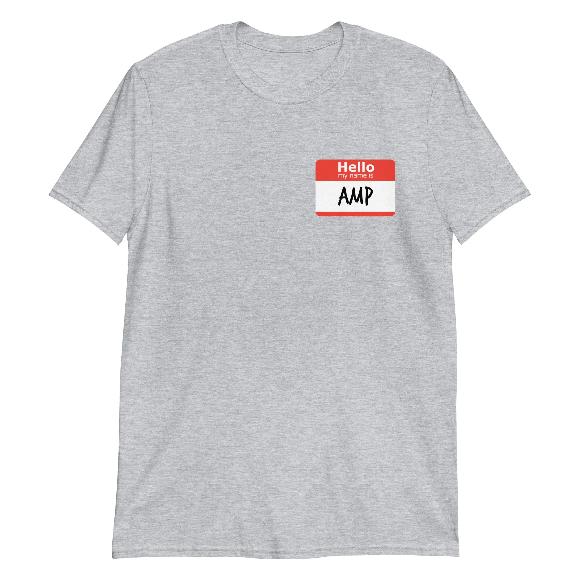 AMP Token Hello QR T-Shirt
