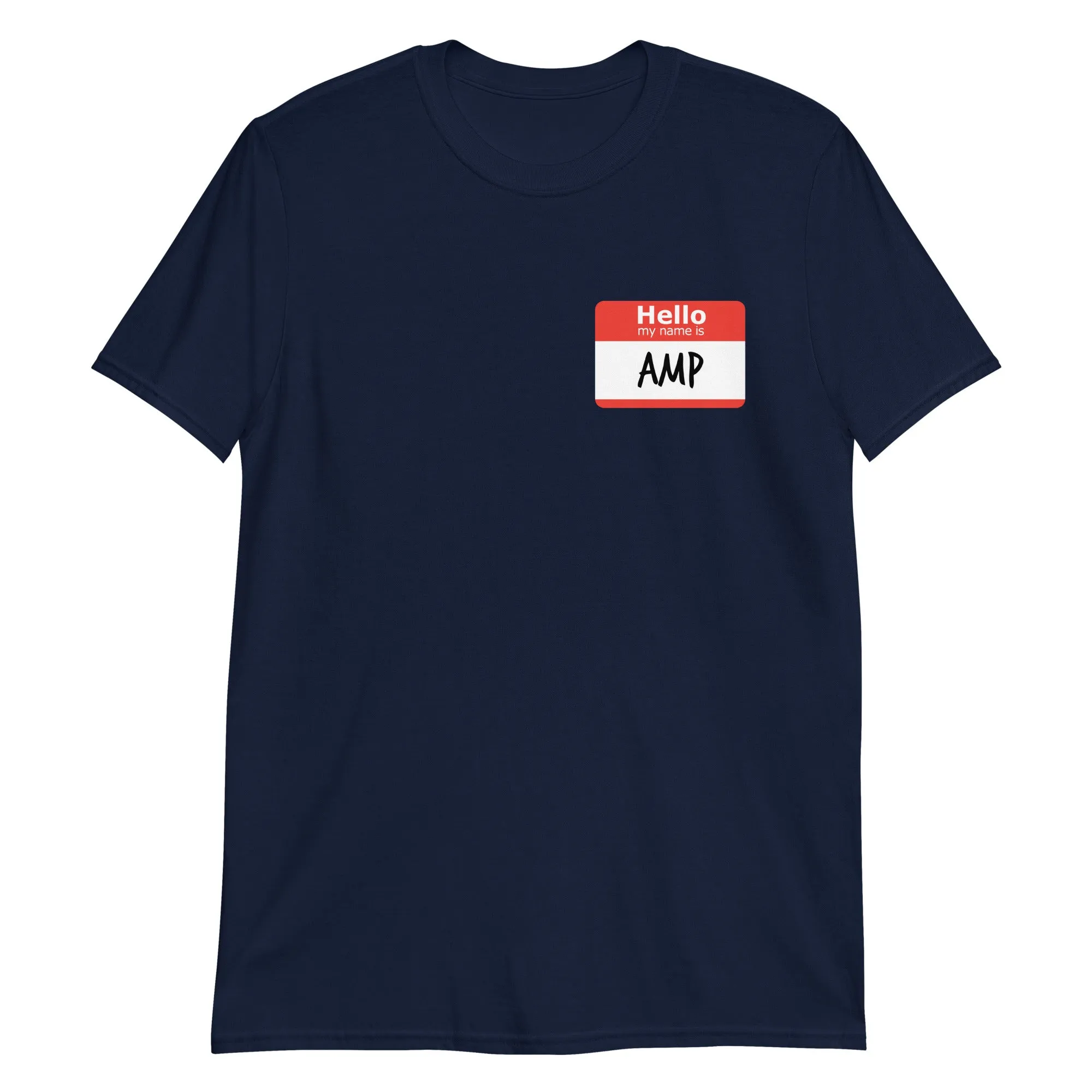 AMP Token Hello QR T-Shirt