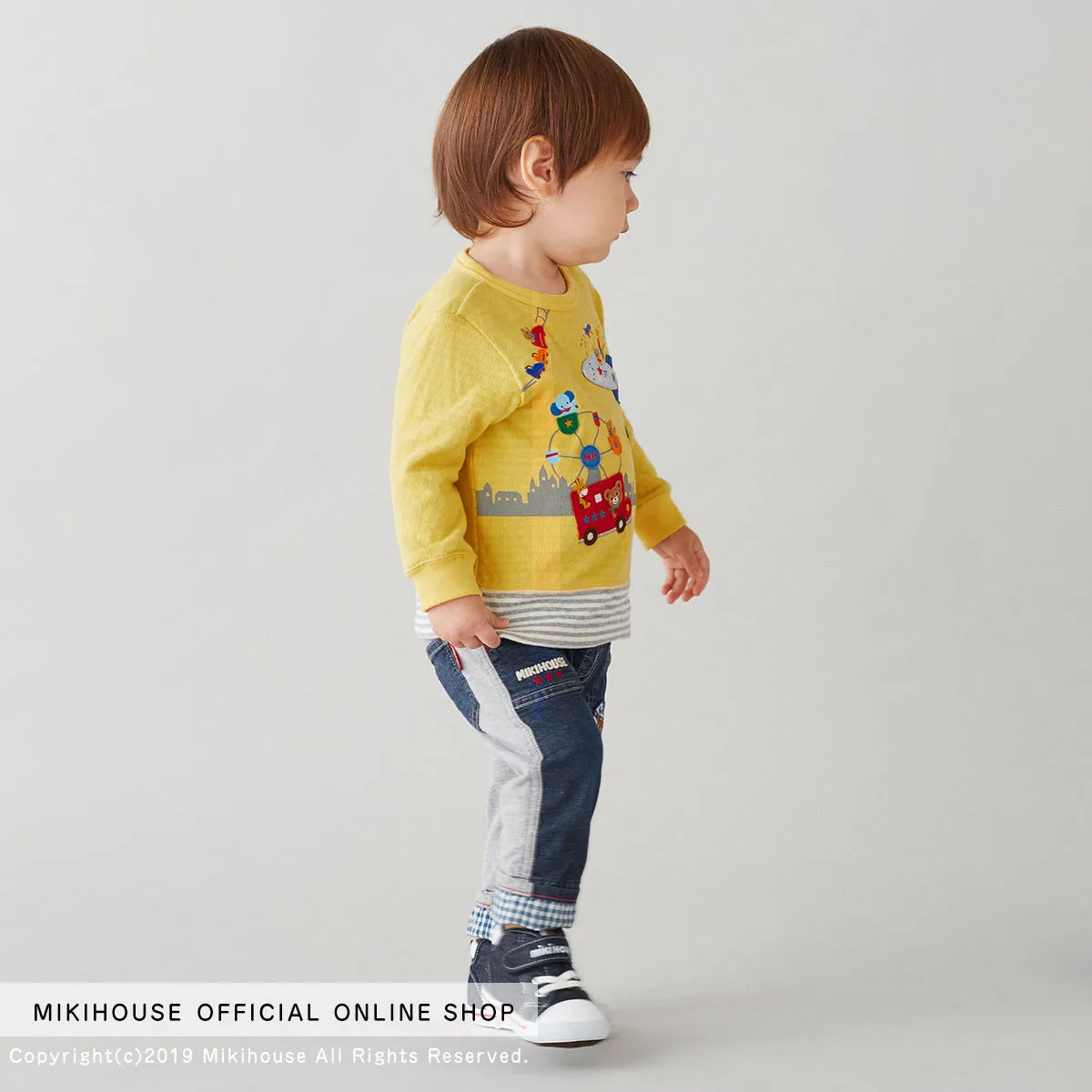 Amusement Park Double-Layered Sweatshirt