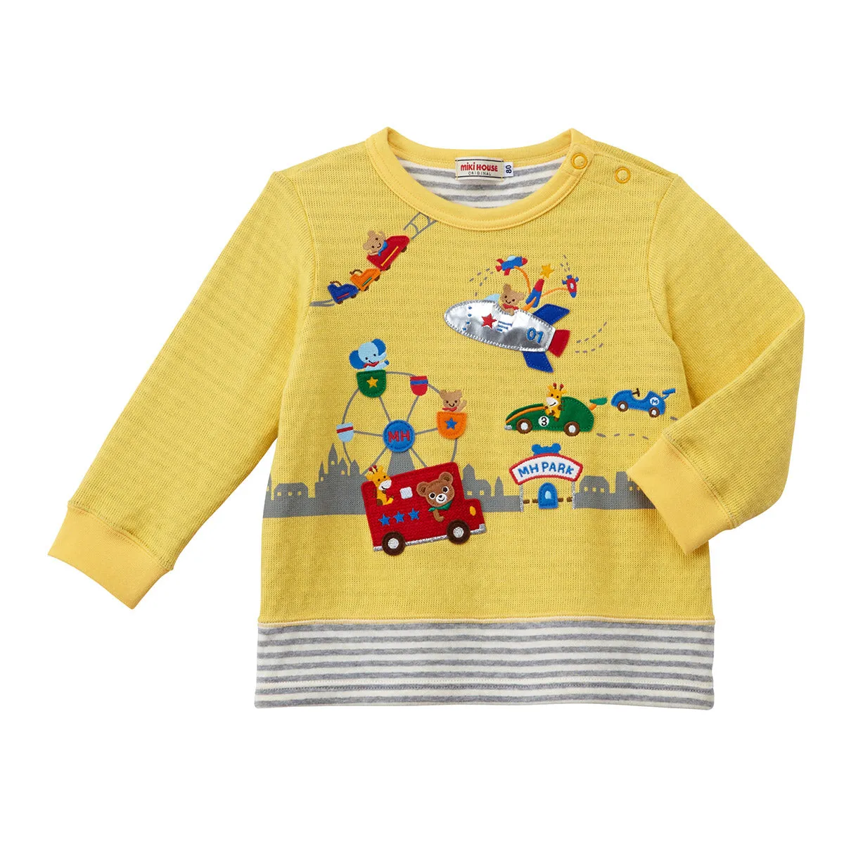 Amusement Park Double-Layered Sweatshirt