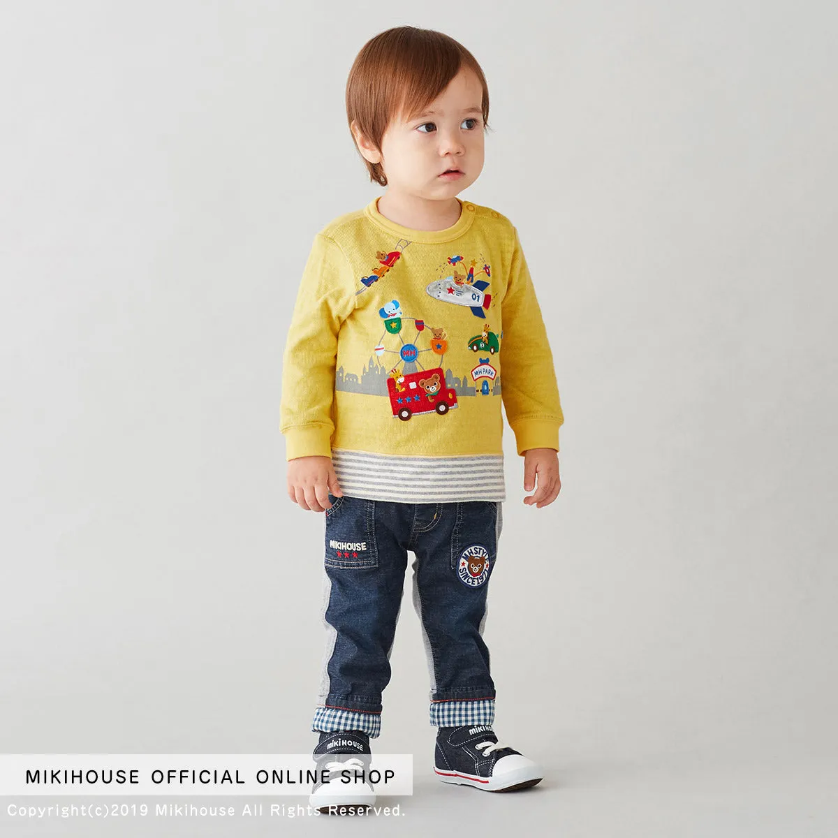 Amusement Park Double-Layered Sweatshirt