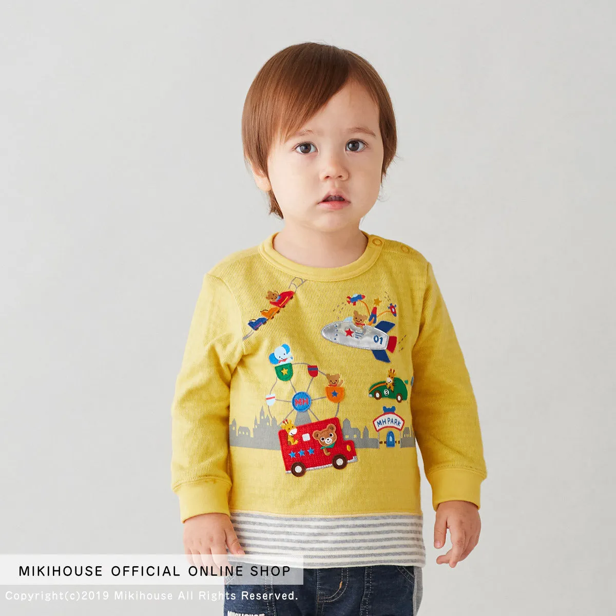 Amusement Park Double-Layered Sweatshirt