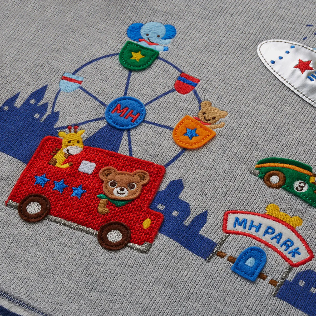 Amusement Park Double-Layered Sweatshirt