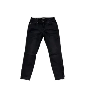Ann Taylor Loft Curvy Skinny Ankle Jeans Womens 27/4 Black Denim NWT #6750