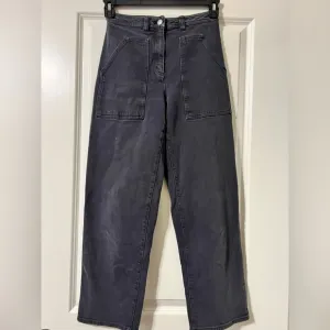 Aritzia Wilfred Free Modern Utility Pants Sz 2 *Gray VGUC