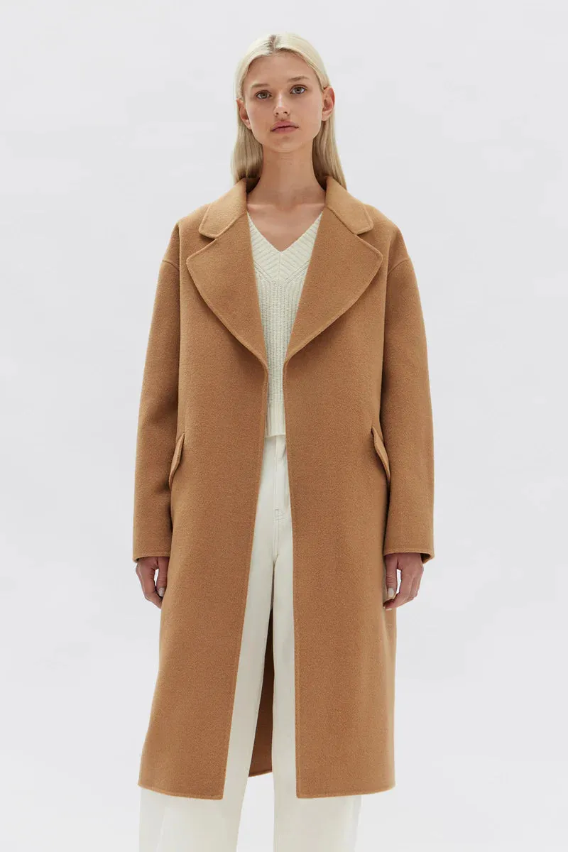 ASSEMBLY LABEL // Sadie Wool Coat CAMEL