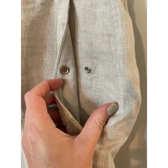 Athleta Voyage Linen Shorts NWOT Women’s 4