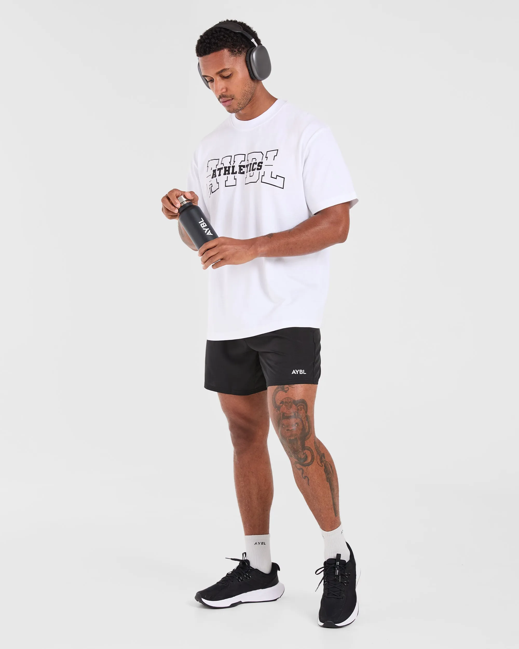 Athletics Oversized T Shirt - White