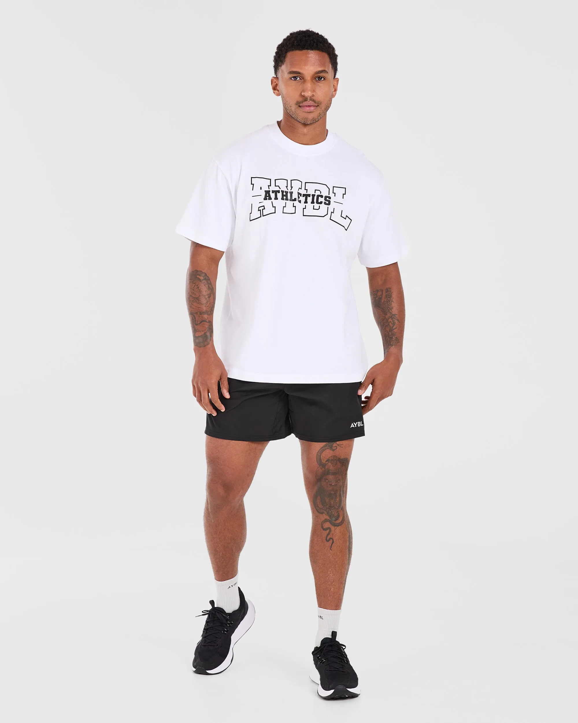 Athletics Oversized T Shirt - White