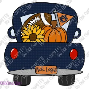 Auburn Truck Sublimation