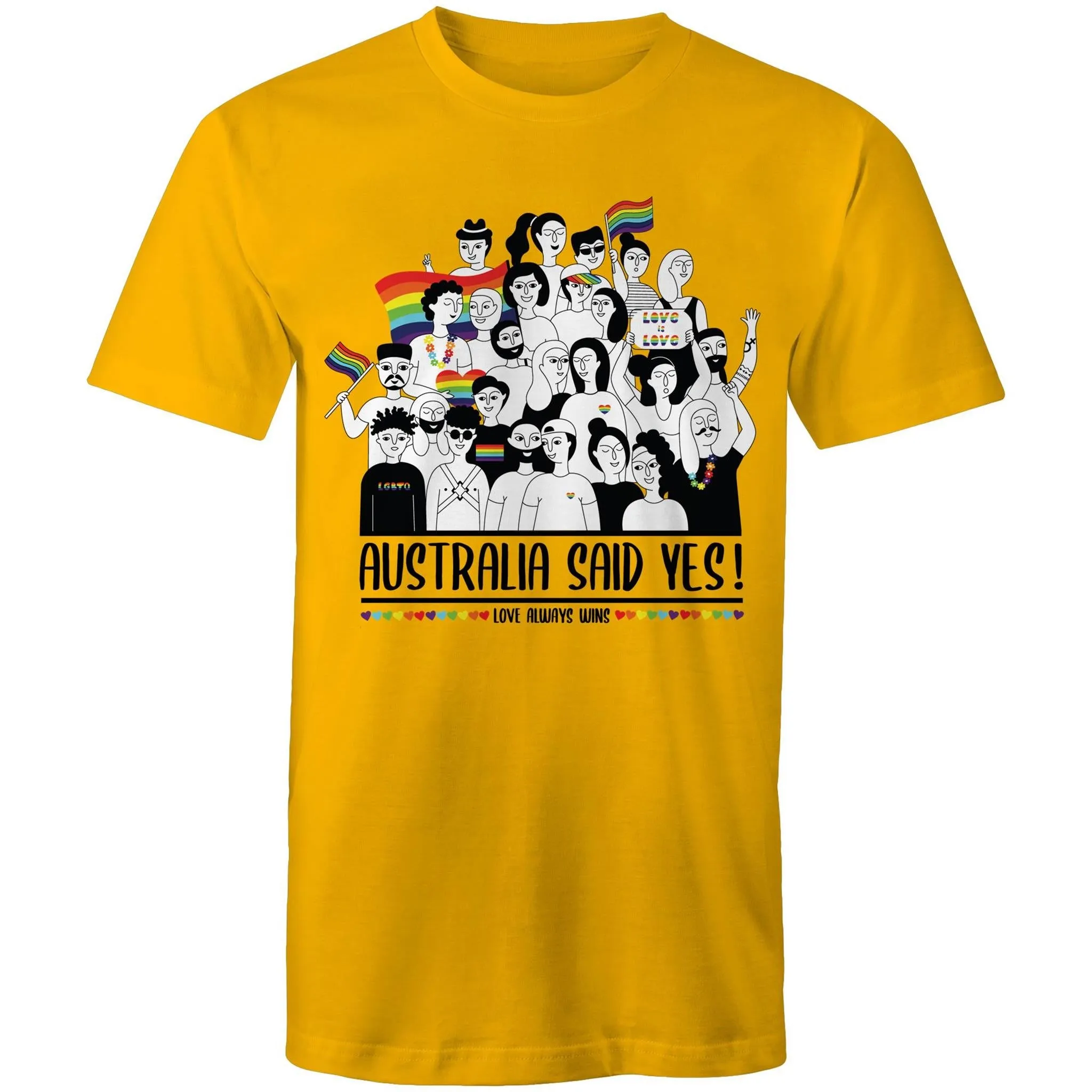 Australia Said Yes Commemorative T-Shirt Unisex (LG038)