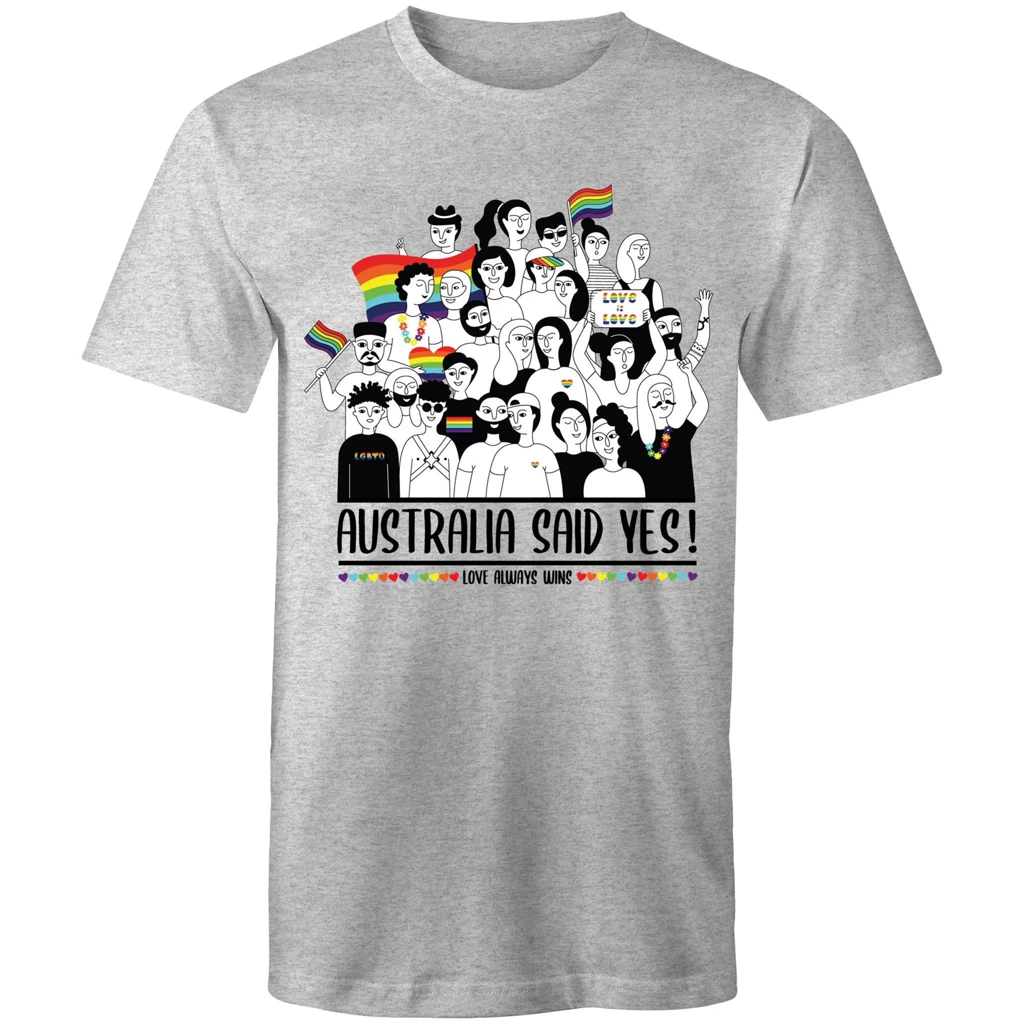 Australia Said Yes Commemorative T-Shirt Unisex (LG038)