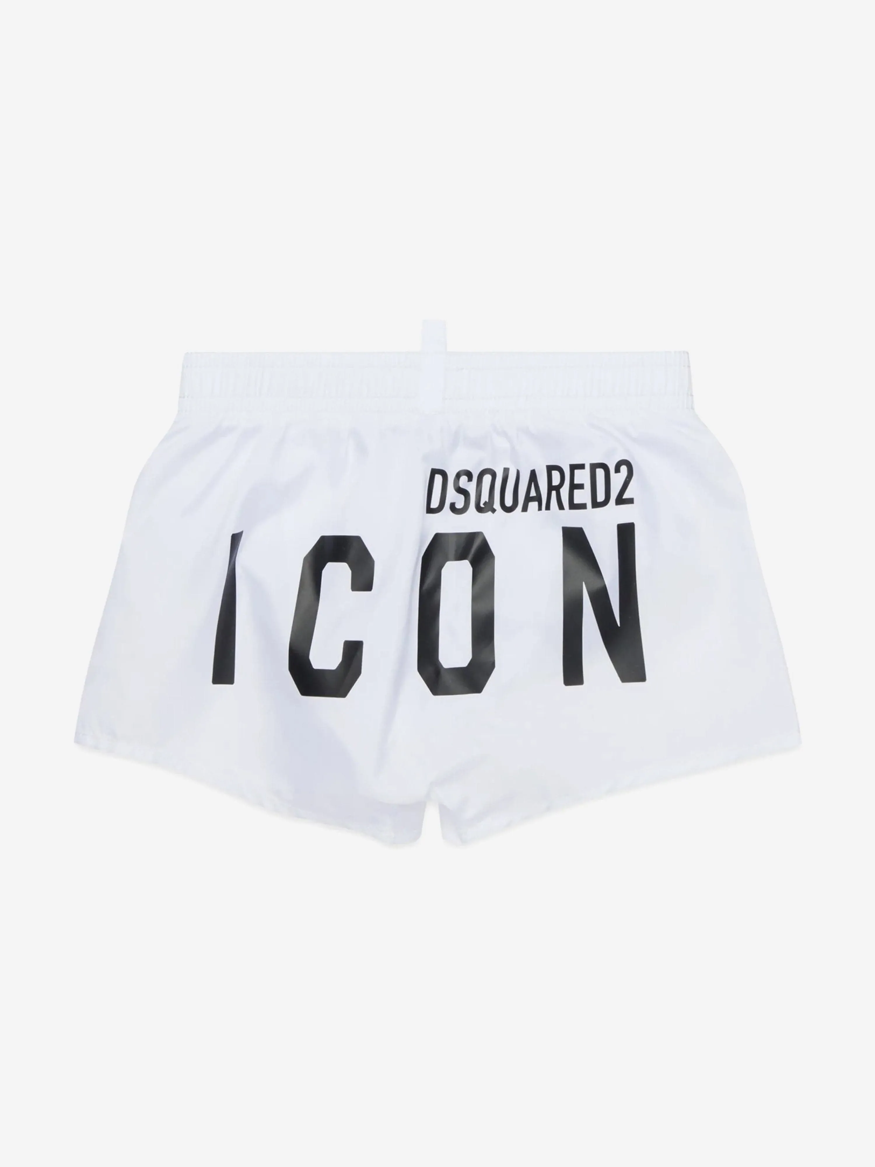 Baby Boys Icon Swim Shorts in White