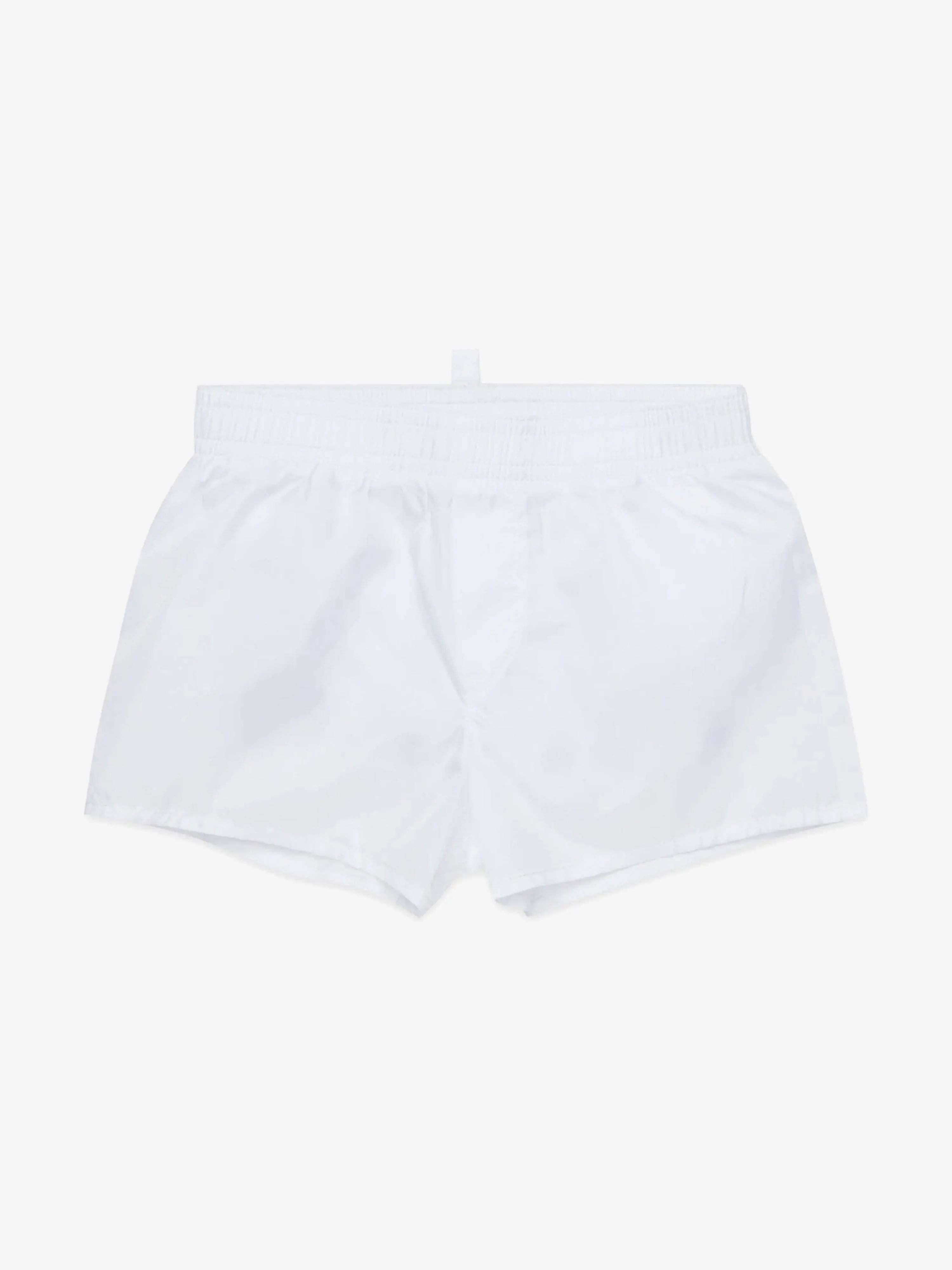 Baby Boys Icon Swim Shorts in White