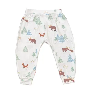 Bamboo Harem Pants (Moose Woods Print)