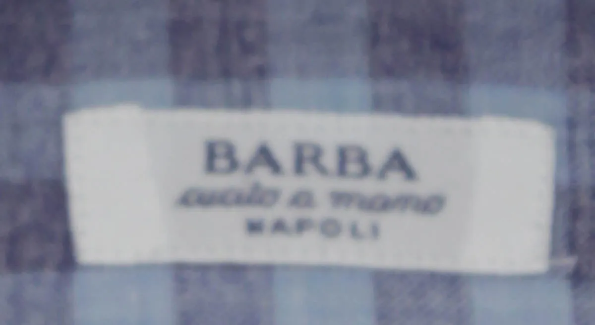 Barba Napoli Light Blue Shirt - Slim