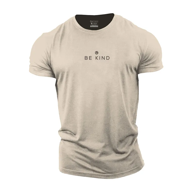 Be Kind Graphic Cotton T-Shirt