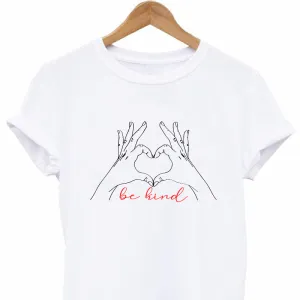 Be Kind - Heart Shaped Hands T-shirt