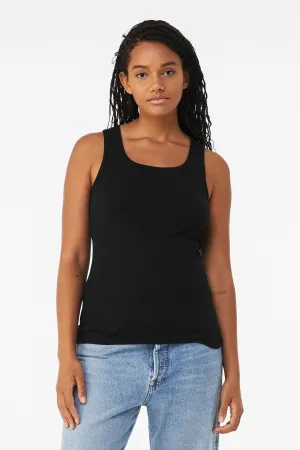 BELLA CANVAS Women's Baby Rib Tank BC1080 Black