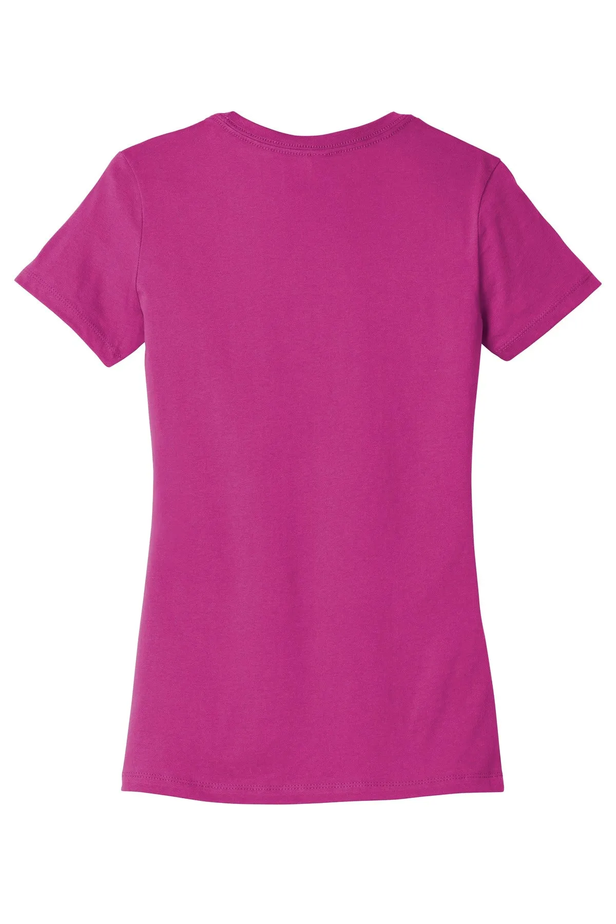 BELLA CANVAS  Women's Slim Fit Tee. BC6004 Berry