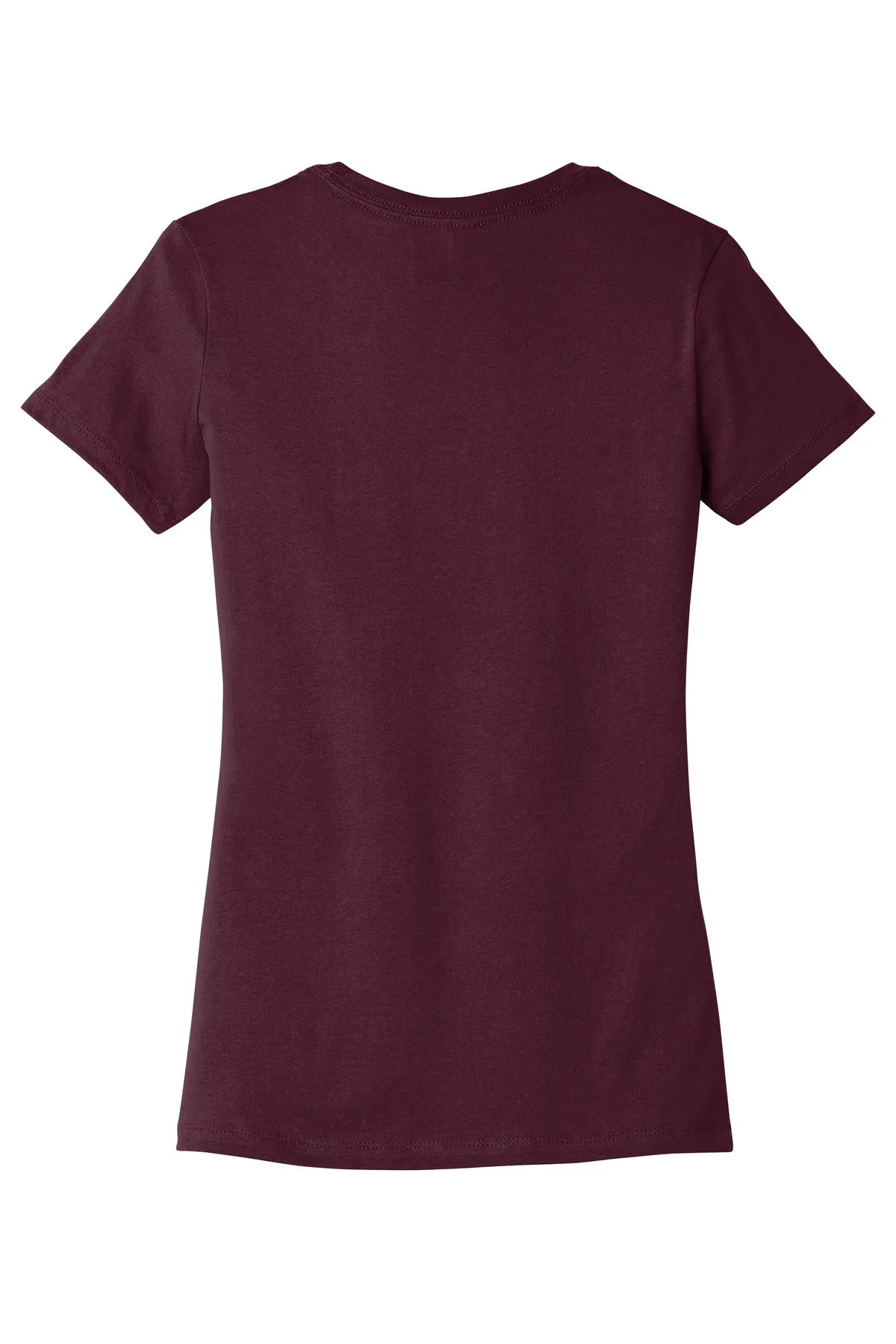 BELLA CANVAS  Women's Slim Fit Tee. BC6004 Maroon