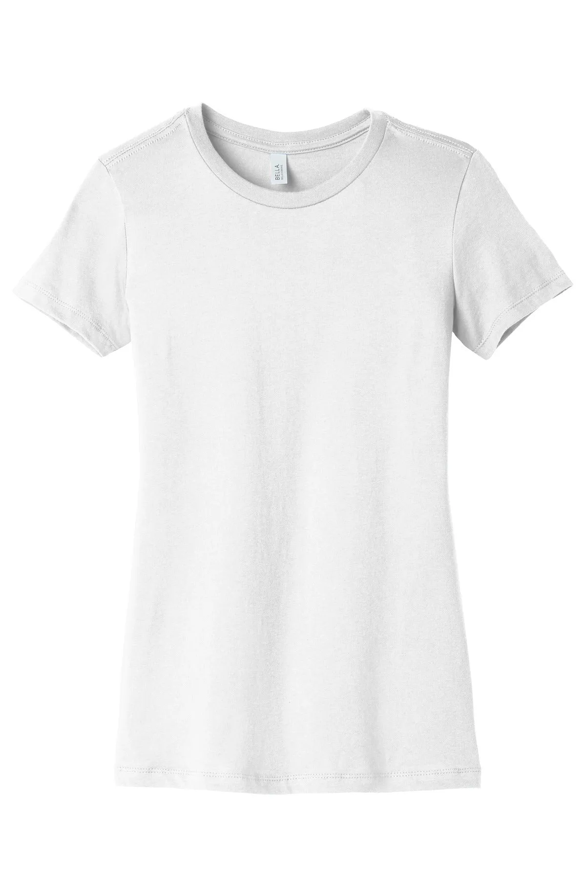 BELLA CANVAS  Women's Slim Fit Tee. BC6004 White