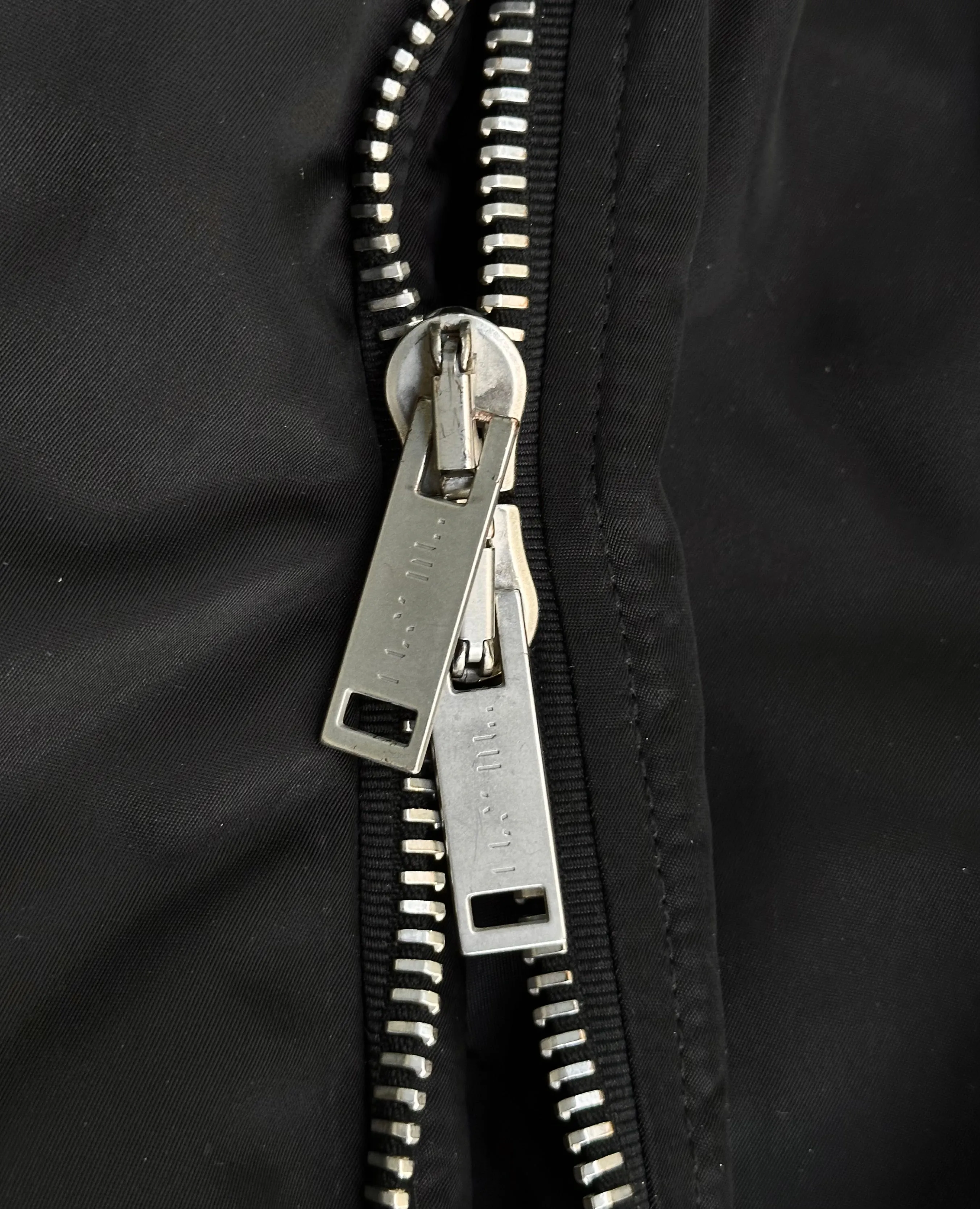 BEN TAVERNITI™ UNRAVEL PROJECT SS18 Two-way Reconstructed Upside-down Bomber Jacket