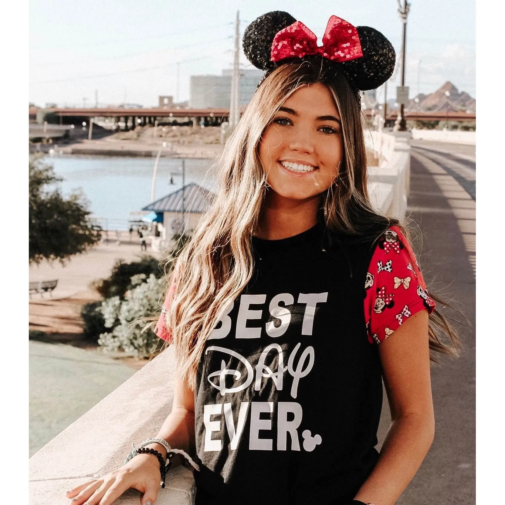 Best Day Ever - Sleeved - Womens Tee