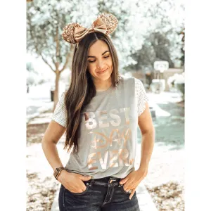 Best Day Ever - Sleeved - Womens Tee