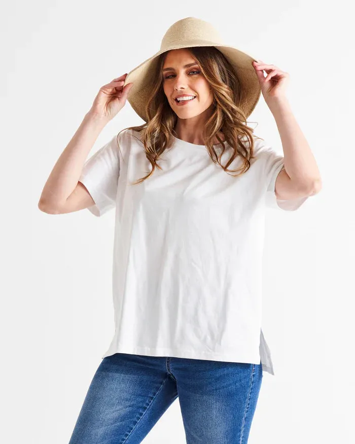 Betty Basics Mia Tee - White