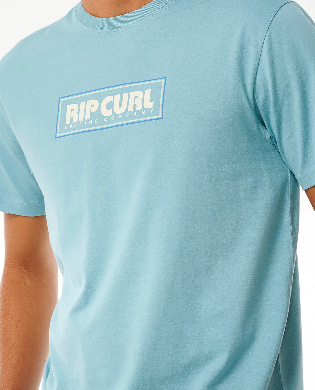 BIG MUMMA ICON TEE - BLUE/GREY